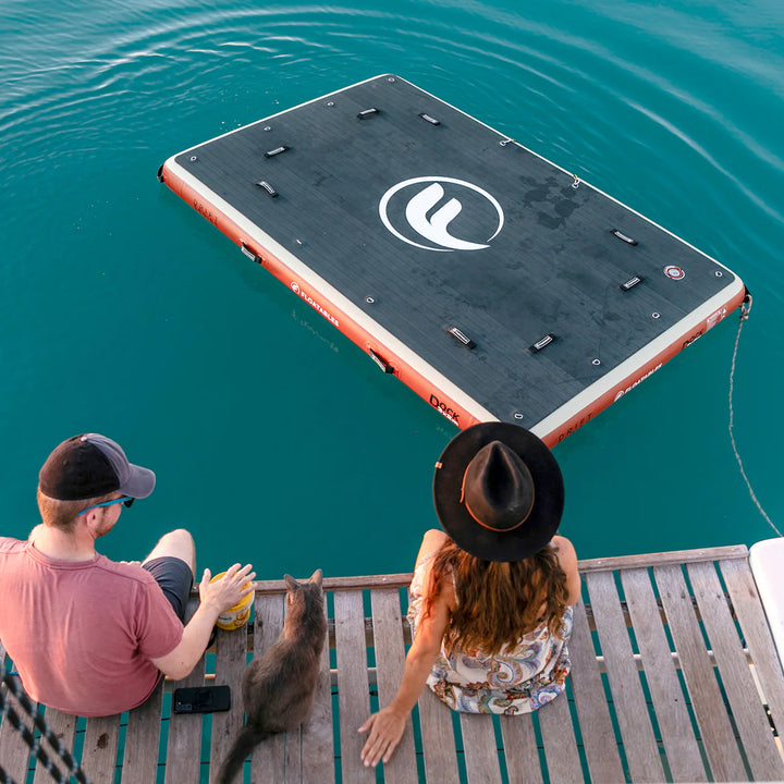 FLOATABLES Inflatable Docks - Pontoon 2x2, 3x2, 3x3 & 3x4