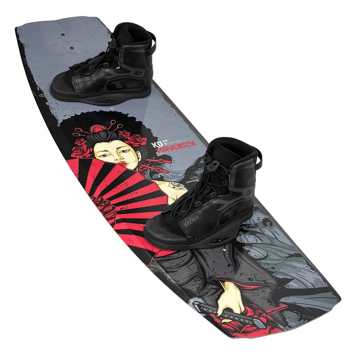 KD Maverick Wakeboard Package with Unix Boots (2025) 132cm