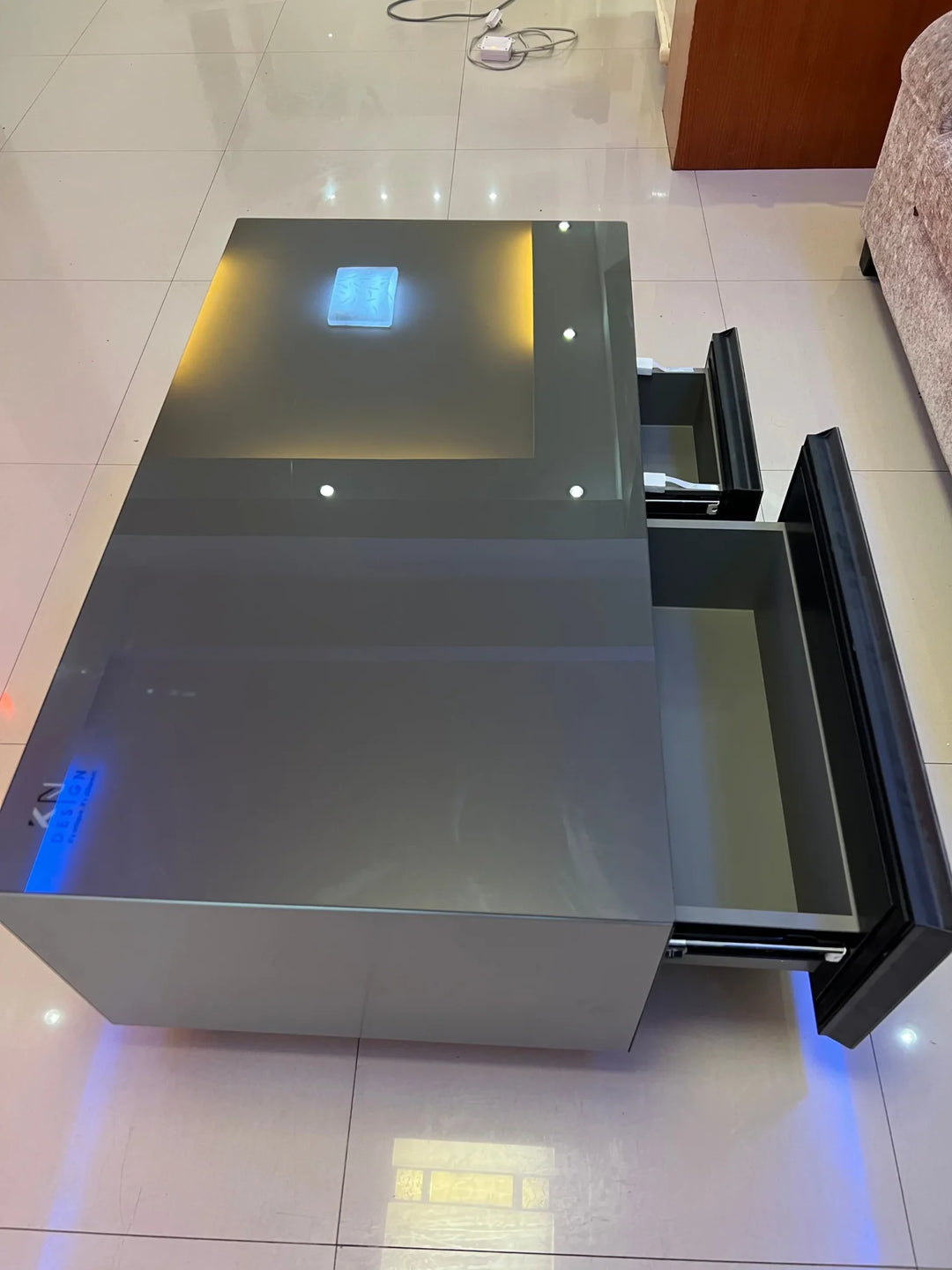 Cold Drawer Refrigerated Coffee table/Entertainment Unit