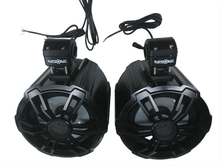 Wake Tower Speakers: The Cannons - 8 Inch 300W LED Speakers