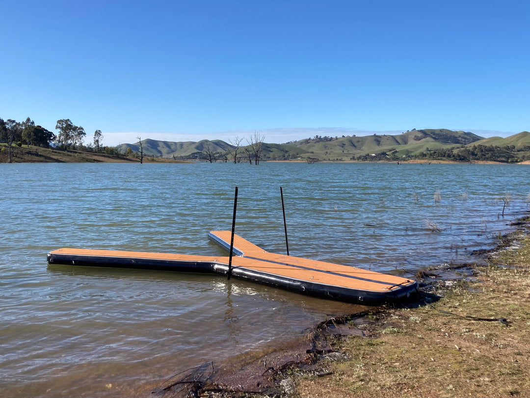 Teak Top Inflatable Dry Dock (Free Shipping)