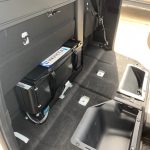 Universal Slimline Battery Tray (behind rear seat option)