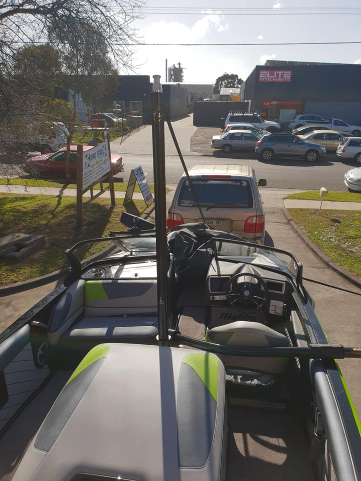 Telescopic Curved Training Bar Centre Pole Mounted