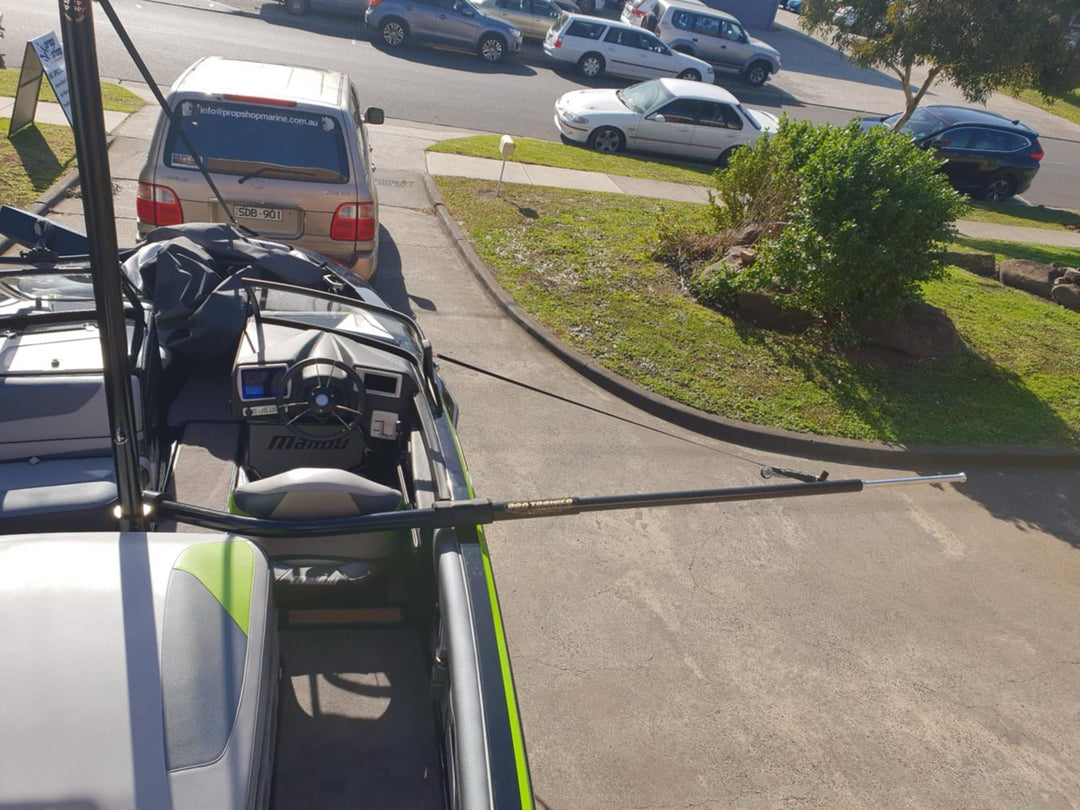 Telescopic Curved Training Bar Centre Pole Mounted