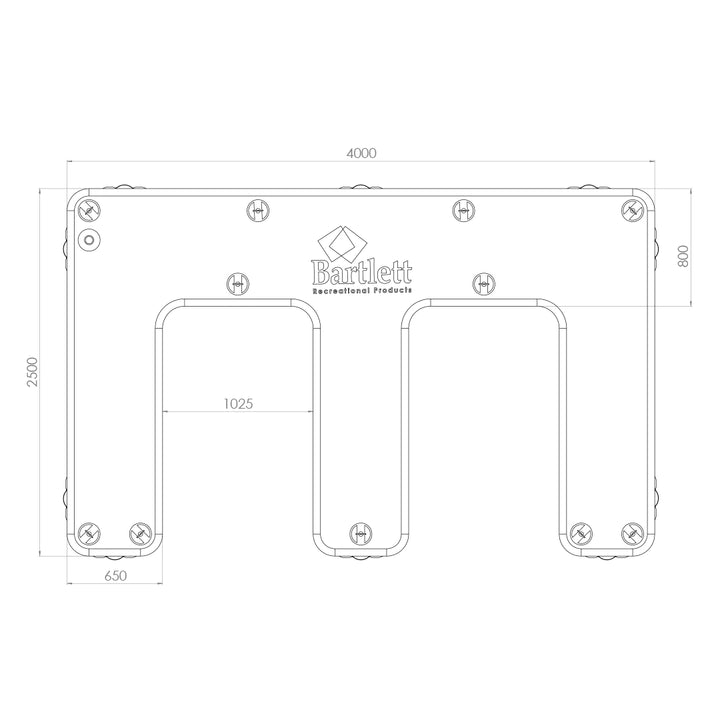 4M X 2.5M Jetski E Inflatable Pontoon (Free Shipping)