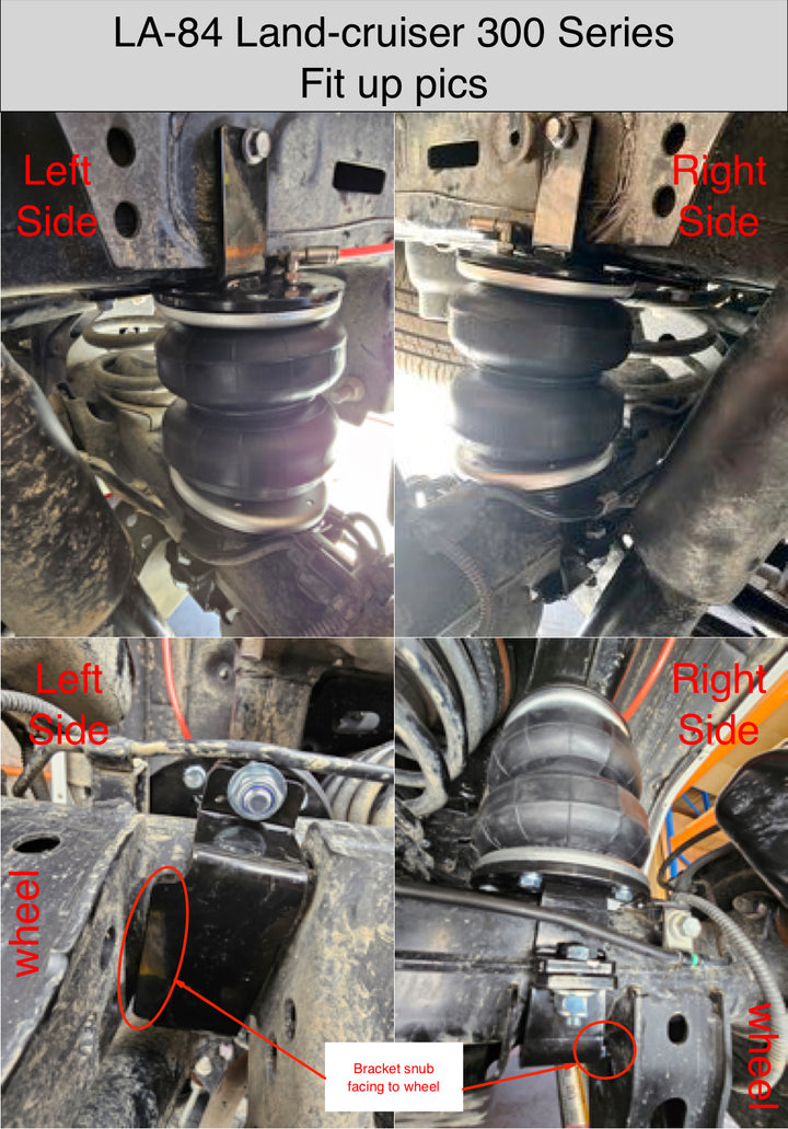 Load Assist For Toyota LandCruiser 300 Series