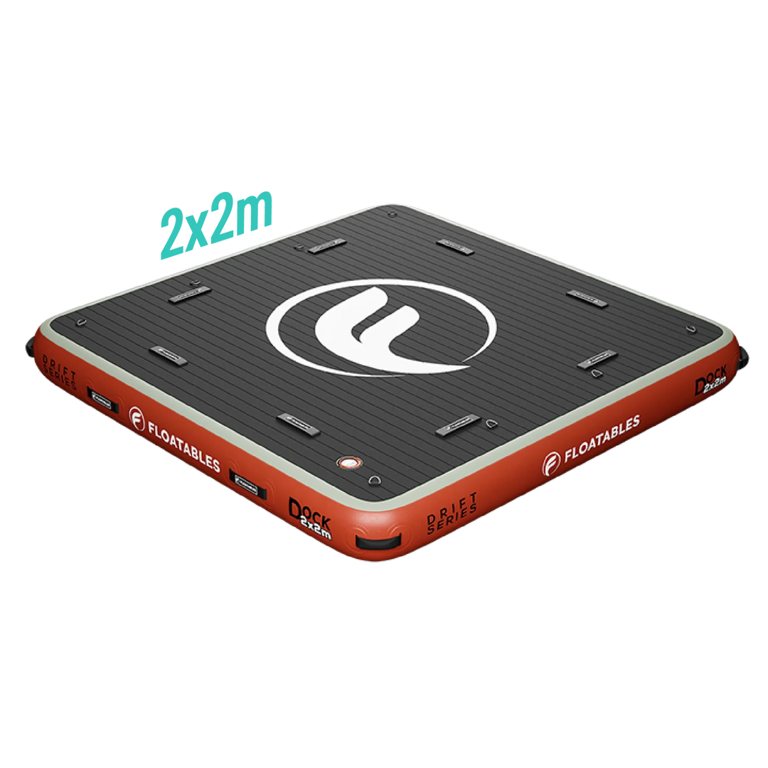 FLOATABLES Inflatable Docks - Pontoon 2x2, 3x2, 3x3 & 3x4