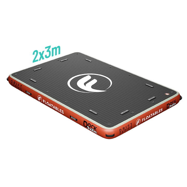FLOATABLES Inflatable Docks - Pontoon 2x2, 3x2, 3x3 & 3x4