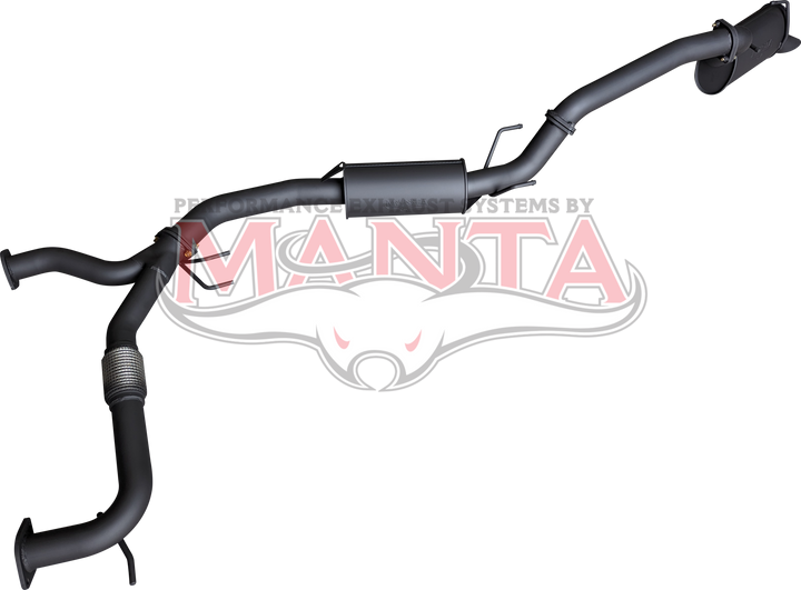 Nissan Patrol Y62 V8 5.6L Wagon 3in Catback With Medium Muffler