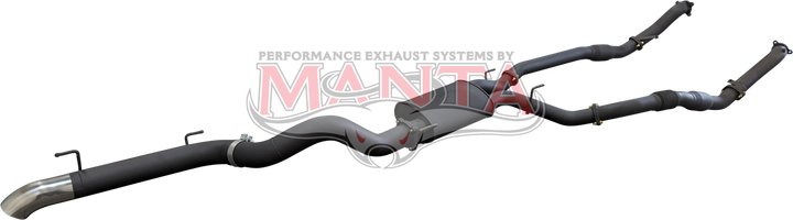 Toyota Landcruiser 200 Series,  VDJ200 Manta 3in Dual With Cat & Muffler, 4in Exit