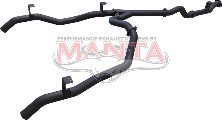 Toyota VDJ79 V8 Ute Dual 3in DPF Back