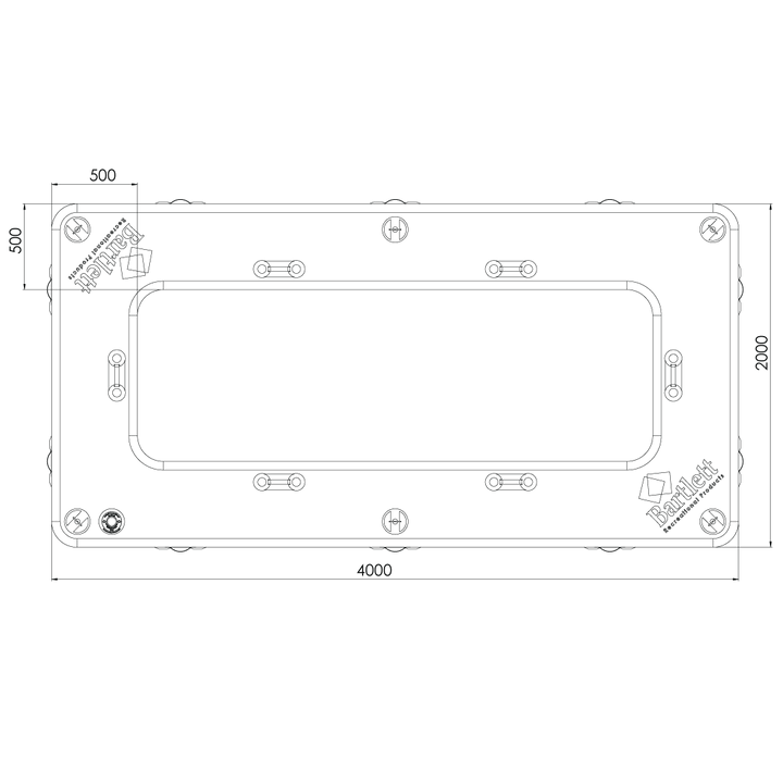 4Mx2M Rec Deck Water Hammock