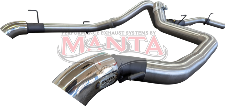 Manta Stainless Toyota Landcruiser 200 Series, VDJ200 3in DPF Back Twin 3in Tailpipe