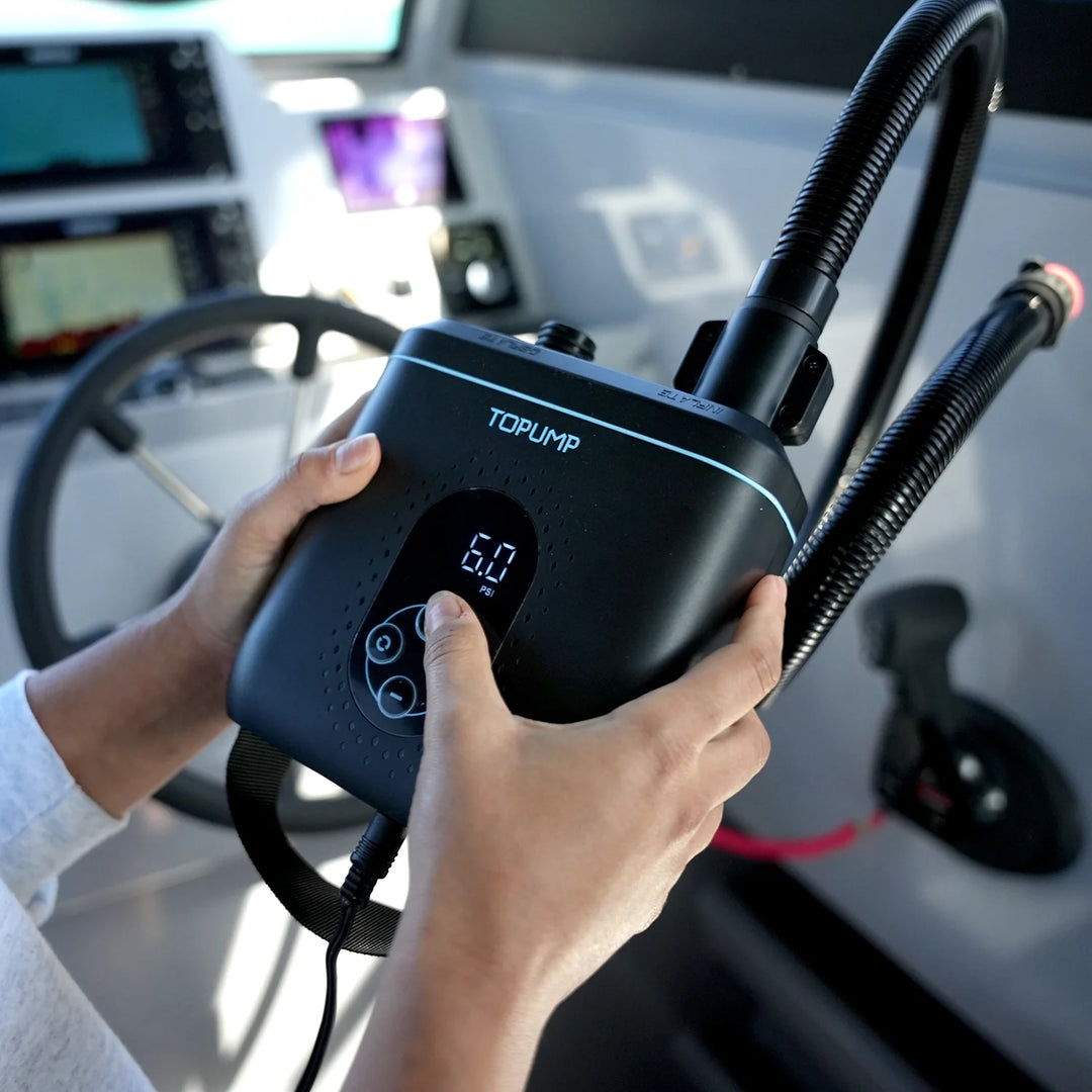 Rechargeable TOPUMP TPS260 Electric Pump Inflate / Deflate 132V