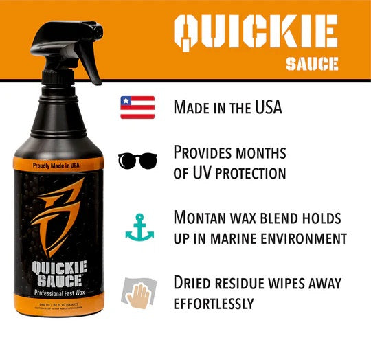 BLING SAUCE KIT - SET OF 4 592ML HOT, VINYL, CONDITION, QUICKIE