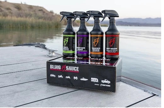 BLING SAUCE KIT - SET OF 4 592ML HOT, VINYL, CONDITION, QUICKIE