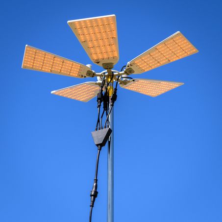 DRIVETECH 4X4 TELESCOPIC CAMPING LIGHT DUAL COLOUR DIMMABLE 12V