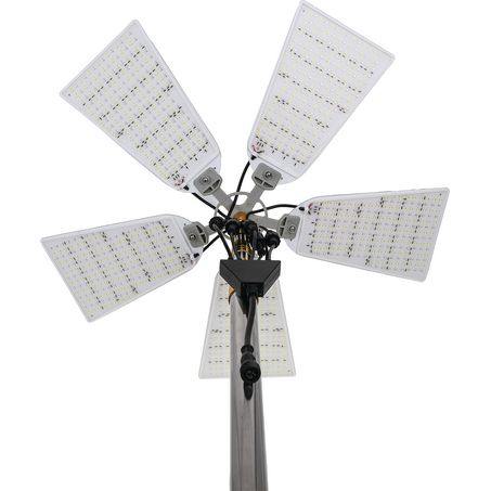 DRIVETECH 4X4 TELESCOPIC CAMPING LIGHT DUAL COLOUR DIMMABLE 12V